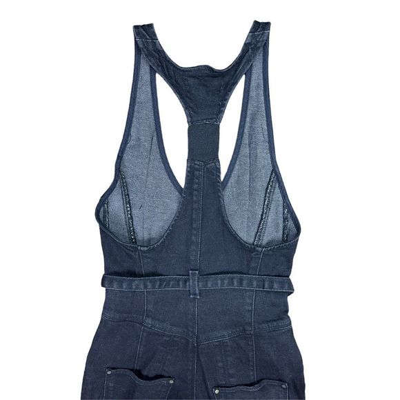 Vintage Y2K Diesel Black Denim Jumpsuit - Size XXS - Picture 4 of 5
